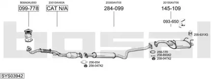 Система выпуска ОГ BOSAL купить