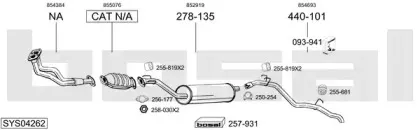 Система выпуска ОГ BOSAL купить