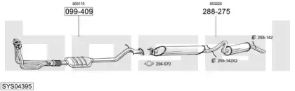 Система выпуска ОГ BOSAL купить