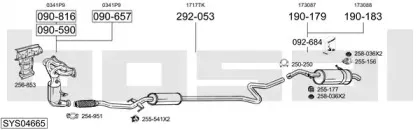 Система выпуска ОГ BOSAL купить
