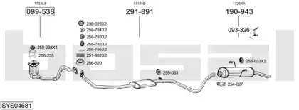 Система выпуска ОГ BOSAL купить