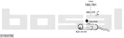 Система выпуска ОГ BOSAL купить