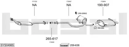 Система выпуска ОГ BOSAL купить