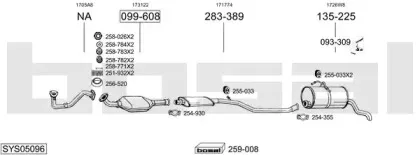 Система выпуска ОГ BOSAL купить