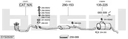 Система выпуска ОГ BOSAL купить