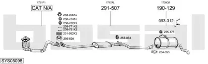 Система выпуска ОГ BOSAL купить