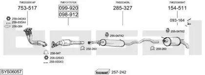 Система выпуска ОГ BOSAL купить