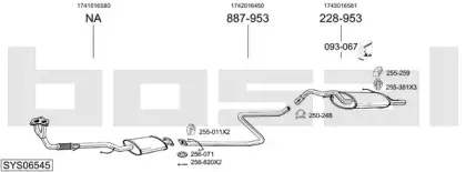 Система выпуска ОГ BOSAL купить