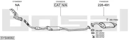 Система выпуска ОГ BOSAL купить