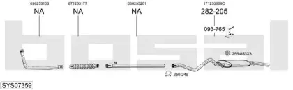 Система выпуска ОГ BOSAL купить