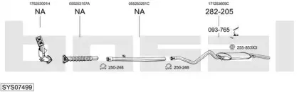 Система выпуска ОГ BOSAL купить