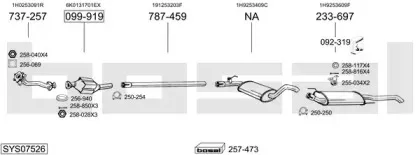 Система выпуска ОГ BOSAL купить