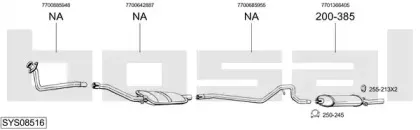 Система выпуска ОГ BOSAL купить