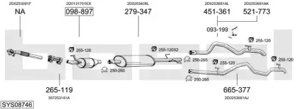 Система выпуска ОГ BOSAL купить