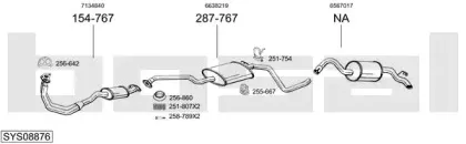 Система выпуска ОГ BOSAL купить