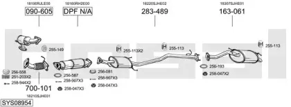 Система выпуска ОГ BOSAL купить