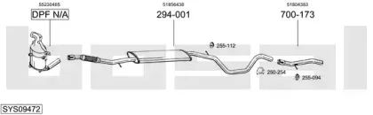 Система выпуска ОГ BOSAL купить