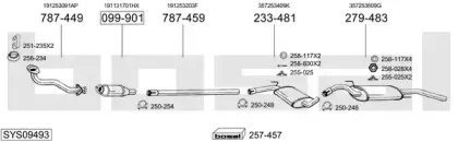 Система выпуска ОГ BOSAL купить