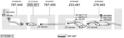 Система выпуска ОГ BOSAL купить