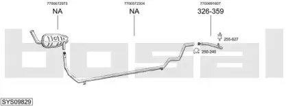 Система выпуска ОГ BOSAL купить