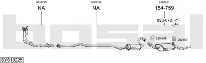 Система выпуска ОГ BOSAL купить