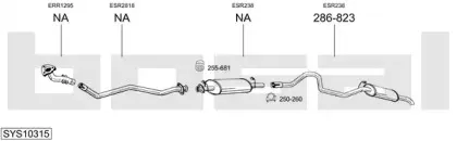 Система выпуска ОГ BOSAL купить