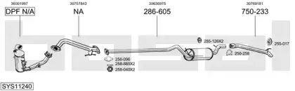 Система выпуска ОГ BOSAL купить