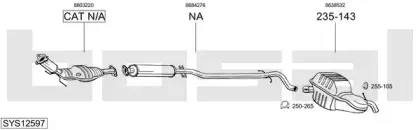Система выпуска ОГ BOSAL купить