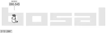 Система выпуска ОГ BOSAL купить