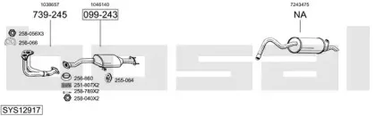 Система выпуска ОГ BOSAL купить