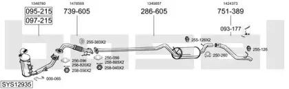 Система выпуска ОГ BOSAL купить