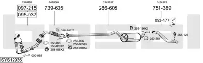 Система выпуска ОГ BOSAL купить