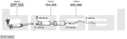 Система выпуска ОГ BOSAL купить