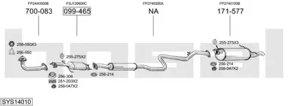 Система выпуска ОГ BOSAL купить