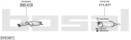 Система выпуска ОГ BOSAL купить