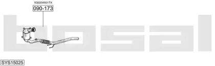 Система выпуска ОГ BOSAL купить