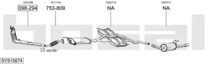 Система выпуска ОГ BOSAL купить