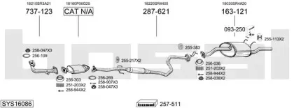 Система выпуска ОГ BOSAL купить