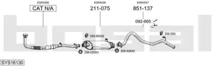 Система выпуска ОГ BOSAL купить