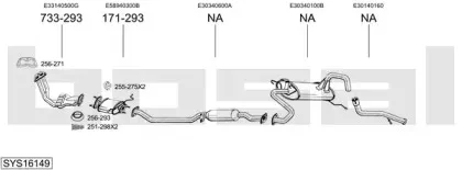 Система выпуска ОГ BOSAL купить