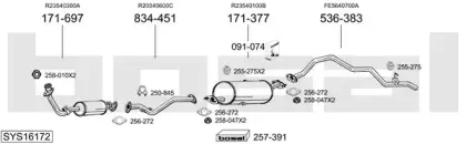 Система выпуска ОГ BOSAL купить