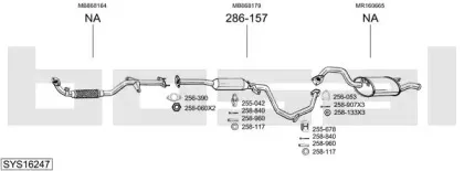 Система выпуска ОГ BOSAL купить