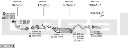 Система выпуска ОГ BOSAL купить