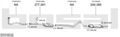 Система выпуска ОГ BOSAL купить