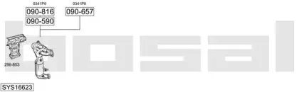 Система выпуска ОГ BOSAL купить