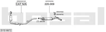Система выпуска ОГ BOSAL купить
