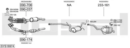 Система выпуска ОГ BOSAL купить