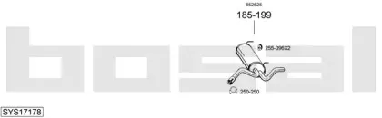 Система выпуска ОГ BOSAL купить