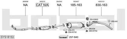 Система выпуска ОГ BOSAL купить