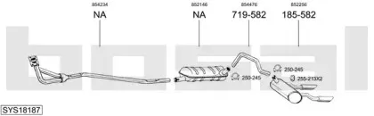 Система выпуска ОГ BOSAL купить